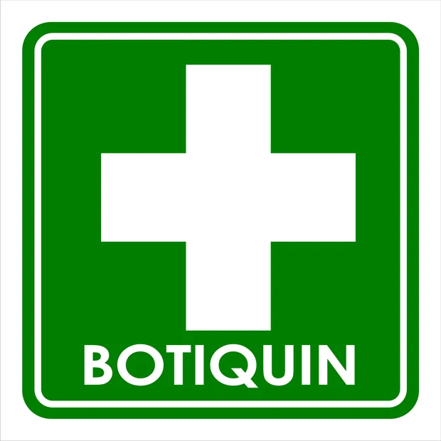 Señal de botiquín de primeros auxilios