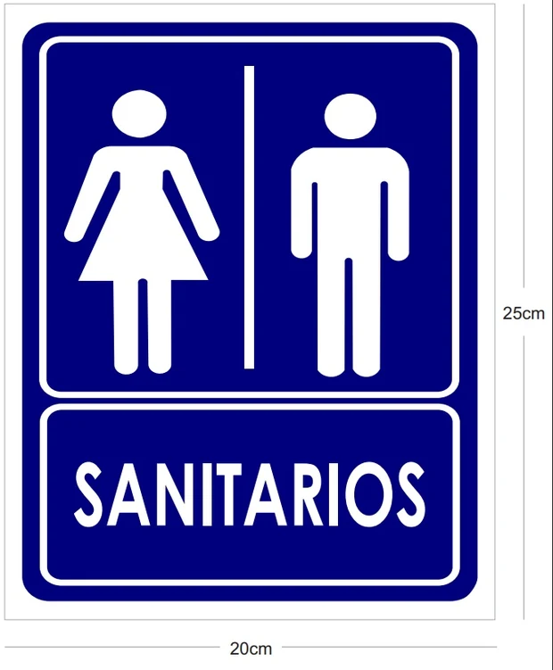 Señal de sanitarios